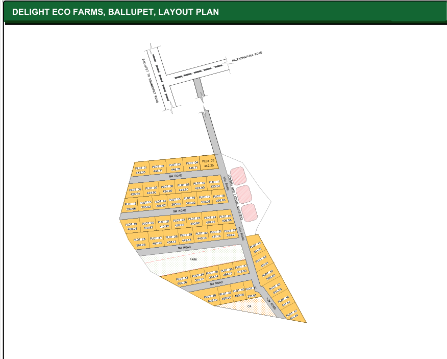 Ballupet Layout Plan